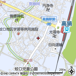 宮崎県児湯郡高鍋町蚊口浦24-11周辺の地図