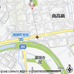 有限会社タケヨシファクトリー　高鍋・中古車展示場周辺の地図