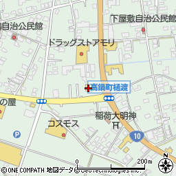 宮崎トヨタ自動車ネッツ宮崎高鍋店周辺の地図