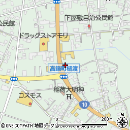 ジブラルタ生命保険株式会社　宮崎支社高鍋営業所周辺の地図