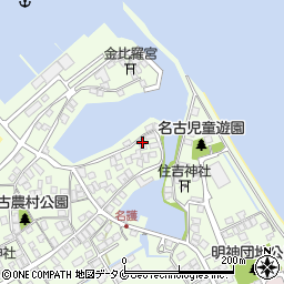 鹿児島県出水市住吉町7周辺の地図