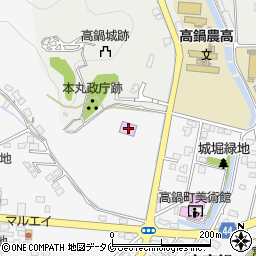 高鍋町歴史総合資料館周辺の地図