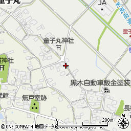宮崎県西都市童子丸581周辺の地図