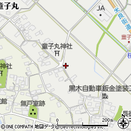 宮崎県西都市童子丸576周辺の地図
