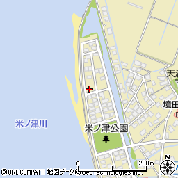 鹿児島県出水市米ノ津町29-3周辺の地図