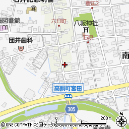 岩本自転車店周辺の地図