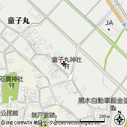 宮崎県西都市童子丸583周辺の地図