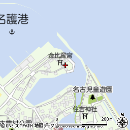鹿児島県出水市住吉町12周辺の地図