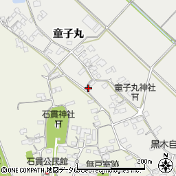 宮崎県西都市童子丸591周辺の地図