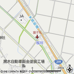 宮崎県西都市童子丸214周辺の地図