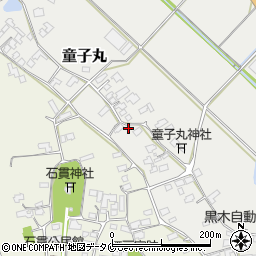 宮崎県西都市童子丸592周辺の地図