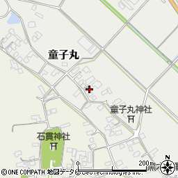 宮崎県西都市童子丸604周辺の地図
