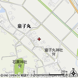 宮崎県西都市童子丸601周辺の地図