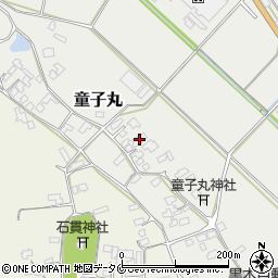 宮崎県西都市童子丸602周辺の地図