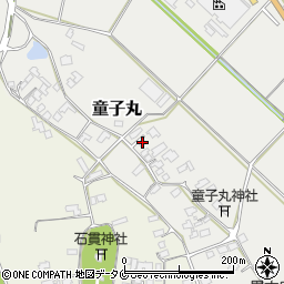 宮崎県西都市童子丸612周辺の地図