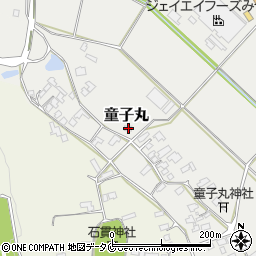 宮崎県西都市童子丸616周辺の地図