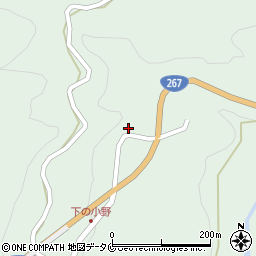 熊本県人吉市西大塚町3375周辺の地図
