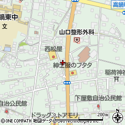 ＥＮＥＯＳ高鍋ＳＳ周辺の地図