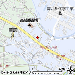 高鍋年金事務所周辺の地図