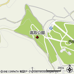 高取公園周辺の地図