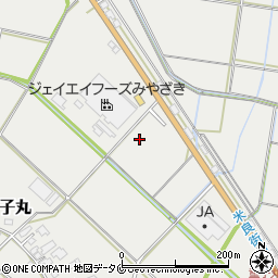宮崎県西都市童子丸174周辺の地図