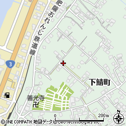 鹿児島県出水市下鯖町2186周辺の地図