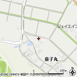 宮崎県西都市童子丸131周辺の地図