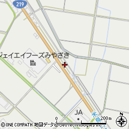 宮崎県西都市童子丸177周辺の地図