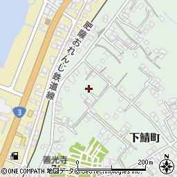 鹿児島県出水市下鯖町2206周辺の地図