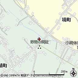 鹿児島県出水市下鯖町2424周辺の地図