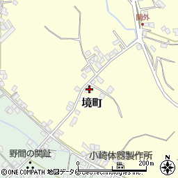 鹿児島県出水市境町3430周辺の地図