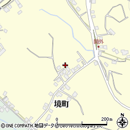 鹿児島県出水市境町470周辺の地図