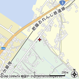 鹿児島県出水市下鯖町2491周辺の地図
