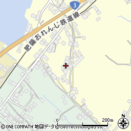鹿児島県出水市境町203周辺の地図