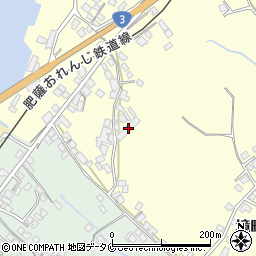 鹿児島県出水市境町307周辺の地図