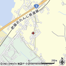 鹿児島県出水市境町202周辺の地図
