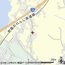 鹿児島県出水市境町310周辺の地図