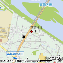 宮崎綜合警備株式会社　高鍋営業所周辺の地図