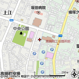 高鍋商工会議所周辺の地図