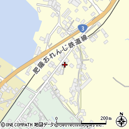 鹿児島県出水市境町187周辺の地図
