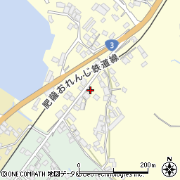 鹿児島県出水市境町188周辺の地図