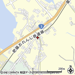鹿児島県出水市境町193周辺の地図