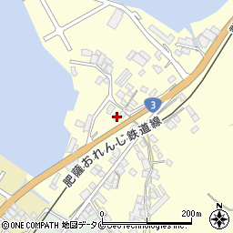 鹿児島県出水市境町119周辺の地図
