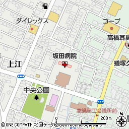 坂田病院周辺の地図