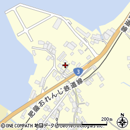 鹿児島県出水市境町86周辺の地図