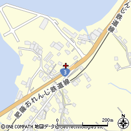 鹿児島県出水市境町76周辺の地図
