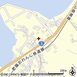 鹿児島県出水市境町77周辺の地図