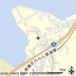鹿児島県出水市境町113周辺の地図