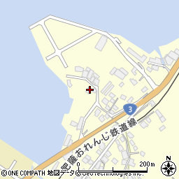 鹿児島県出水市境町112周辺の地図