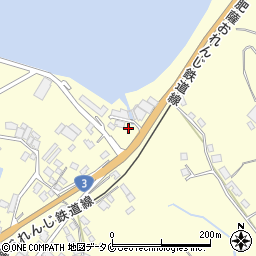 鹿児島県出水市境町60周辺の地図